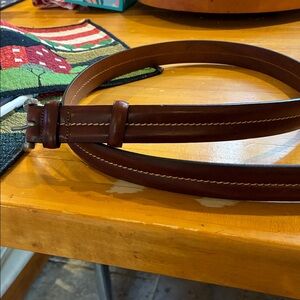 Men’s Italian Brown Leather Belt